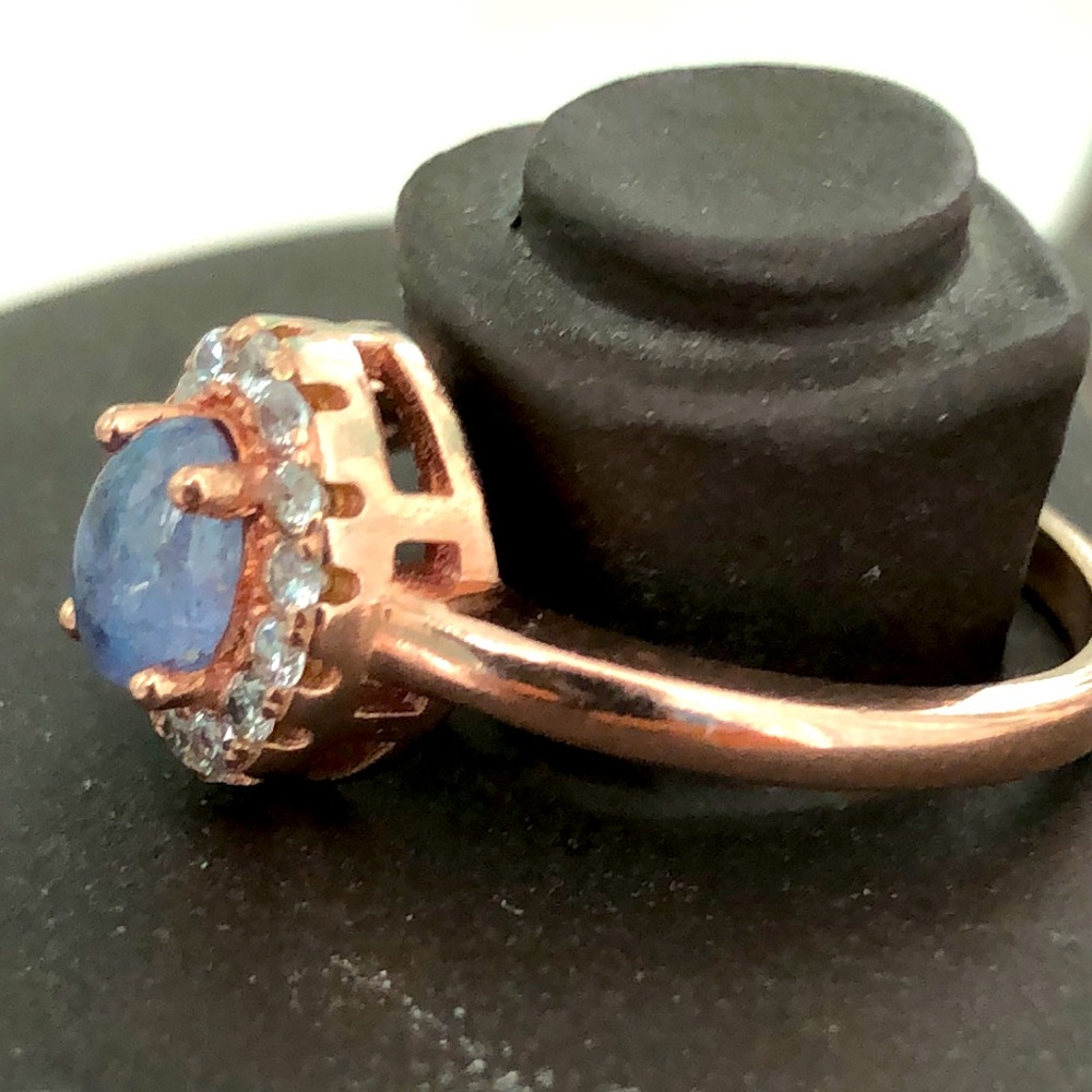 Tanzanite & 14K Rose Gold Plated - Picture 2 of 5